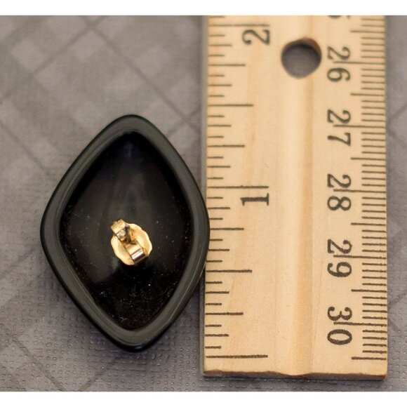 Modern Art Vintage Earrings by Avon - G3 - Picture 2 of 2